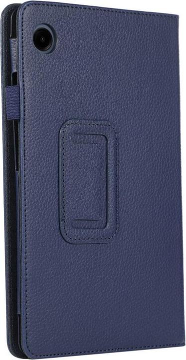 Actual product image Cover-Discount Galaxy Tab A9 - Bi-fold stand case dark blue (Galaxy Tab A9)