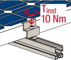 Actual product image Fischer Endklemme vorm. PM F 35 AL sw