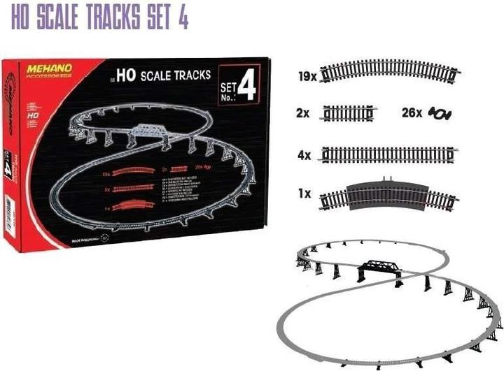 Image du produit Mehano 58555 H0 Jeu d'extension de voie (Piste H0)