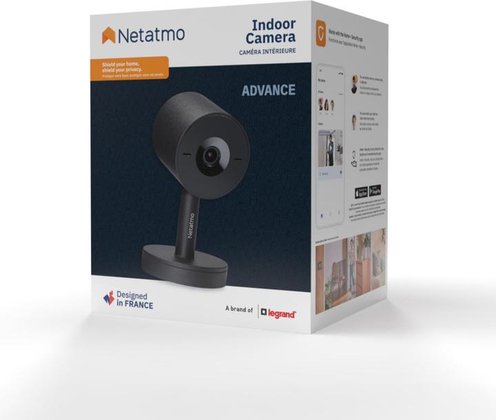 Image du produit Netatmo Smarte Innenkamera Advance (schwarz)210 (2560 x 1440 Pixels)