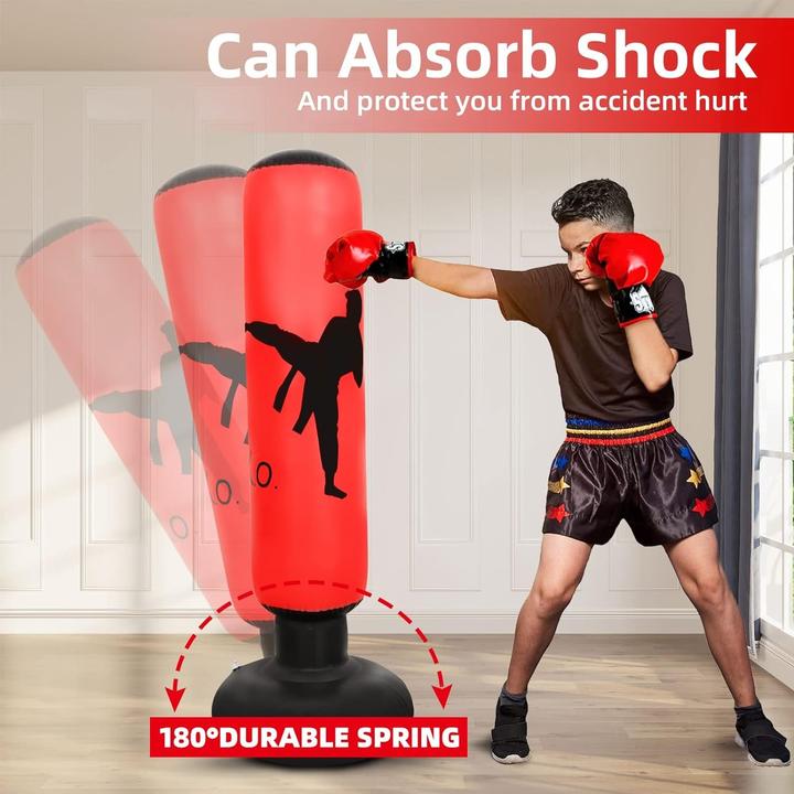 Actual product image Cbx Inflatable punching bag, standing punching bag, 160cm (55 cm)
