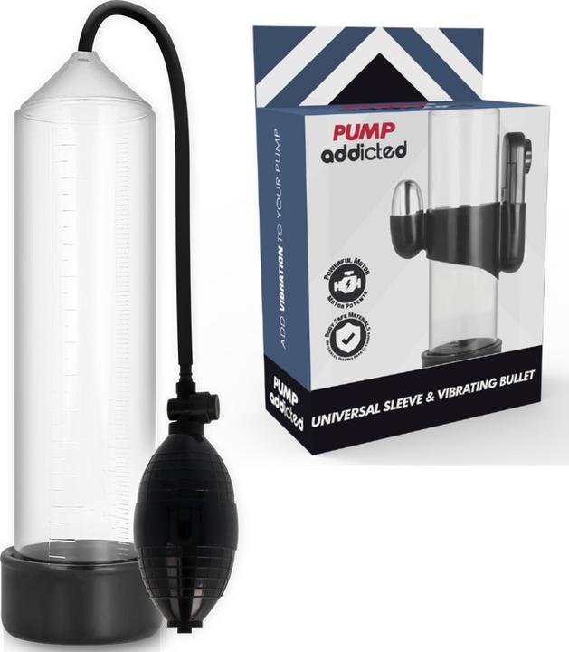 Produktbild Pump Addicted Transparenter Vibrator Rx3