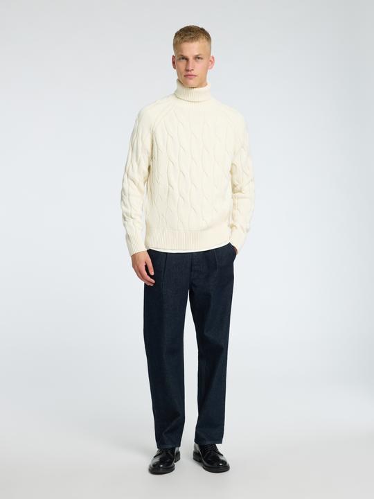 Immagine prodotto Selected Homme Slhcallo Ls Knit Relaxed Cable Roll Neck (XL)
