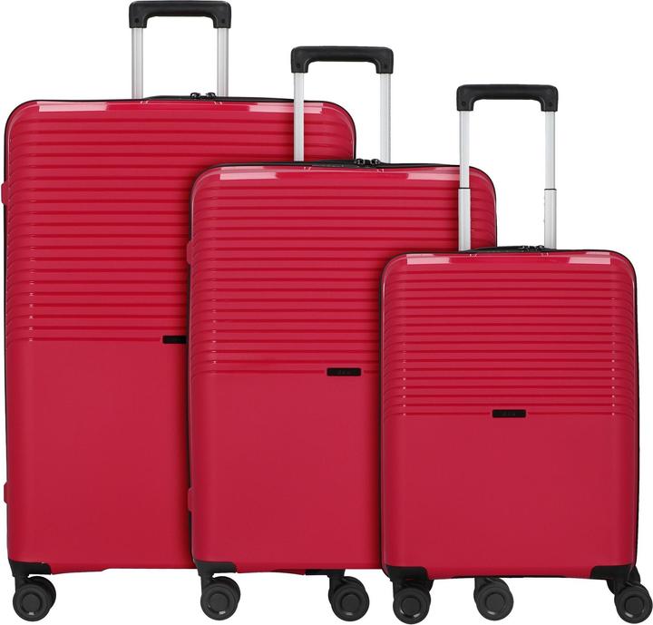 Produktbild D&N Travel Line 4000 3er Koffer-Set (208 l, XL (ab 115l))
