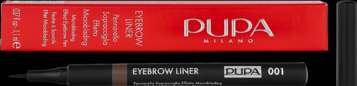 Actual product image Pupa Milano Eyebrow Liner 001 Ash Brown 1.1ml (Ash Brown)