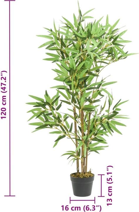 Actual product image VidaXL Bamboo tree (150 cm)