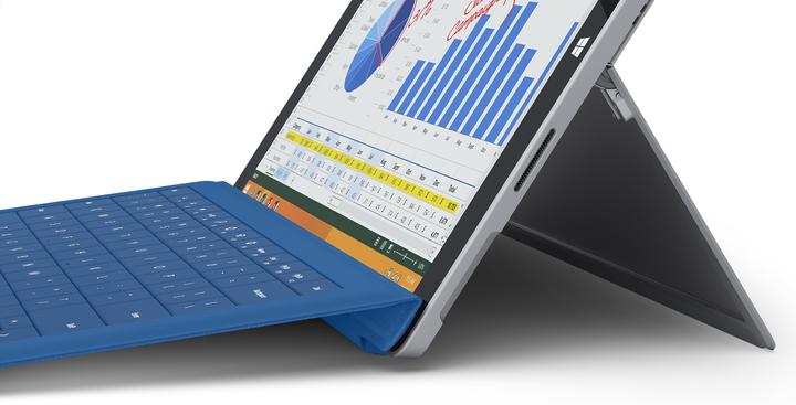 Produktbild Microsoft Surface Pro 3, 64GB SSD (12", Intel Core i3-4020Y, 4 GB, 64 GB)