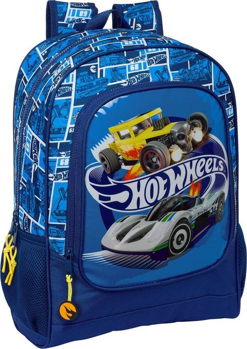 Hot Wheels Schulrucksack Sonny Marineblau 32 x 42 x 14 cm