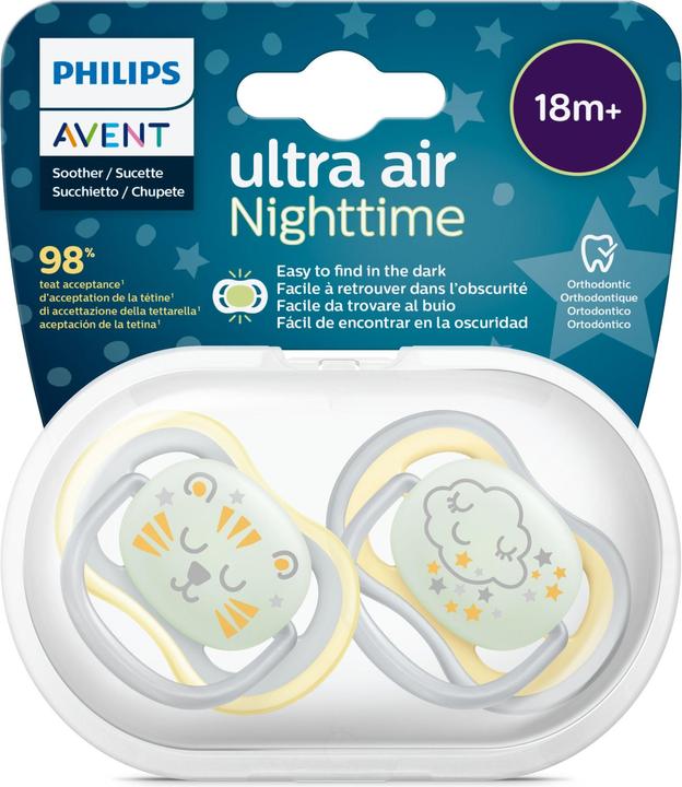 Actual product image Philips Avent SCF376/01 ultra air pacifier (2 x, from 18 m.)