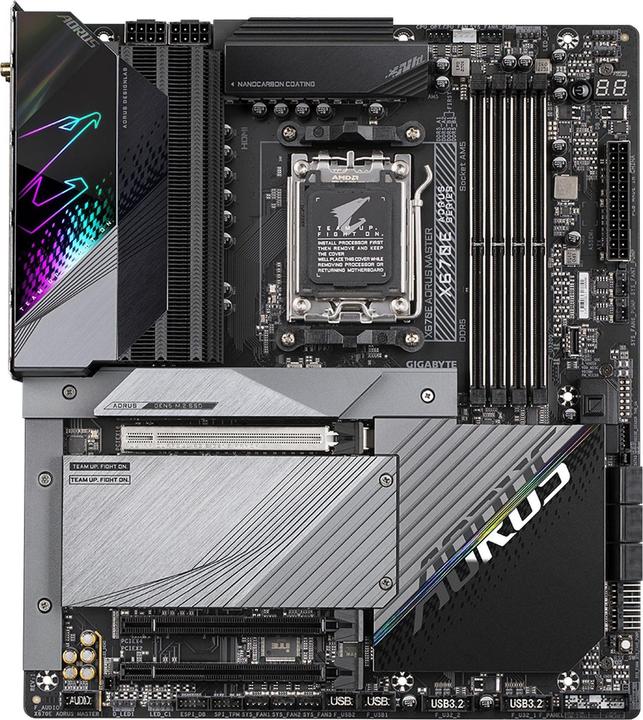 Produktbild Gigabyte X670E AORUS MASTER (AM5, AMD X670E, E-ATX)