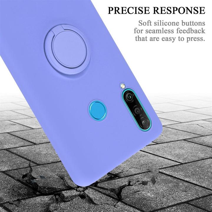 Actual product image Cadorabo TPU Liquid Ring Silicone Case Cover (Huawei P30 Lite)