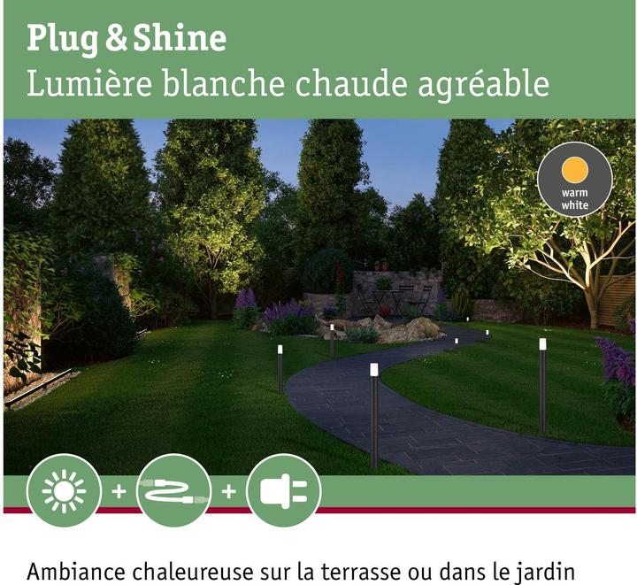 Actual product image Paulmann Outdoor Plug & Shine Flarea (270 lm, IP65)
