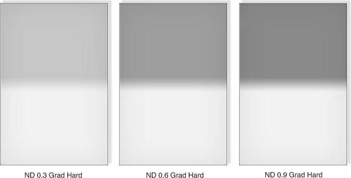 Produktbild Lee Filters Lee ND Verlaufsfilter SET hard, 0.3 / 0.6 / 0.9, 100x150 mm (ND- / Grauverlauffilter, 15000 mm)