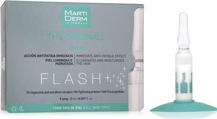 Actual product image Martiderm The Originals Flash Ampoules (5 x 2 ml) (10 ml)