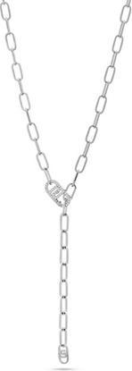 Liu Jo Long Steel Necklace With Crystals Fashion Lj2617