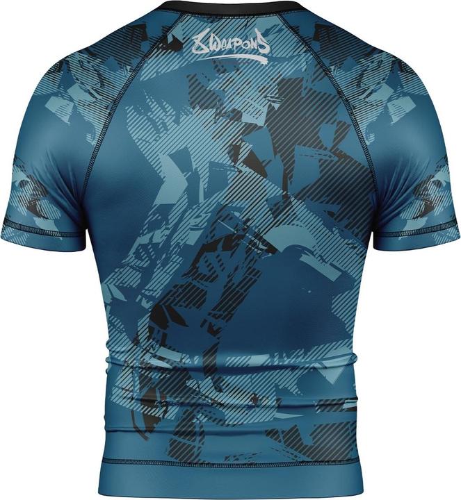 Actual product image 8Weapons 8 WEAPONS Rashguard, S/S, Hit 2.0, navy-black, M (M)