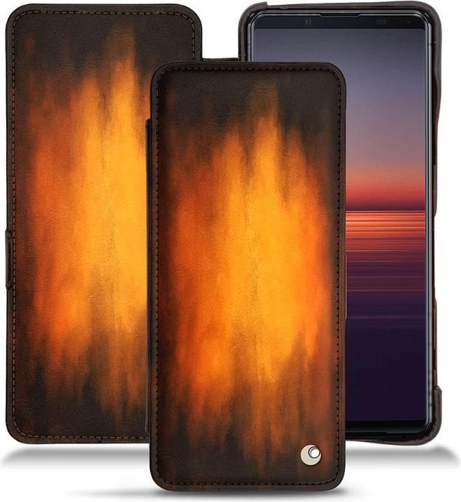 Productafbeelding Noreve Lederen omslag horizontaal (Sony Xperia 5 II)