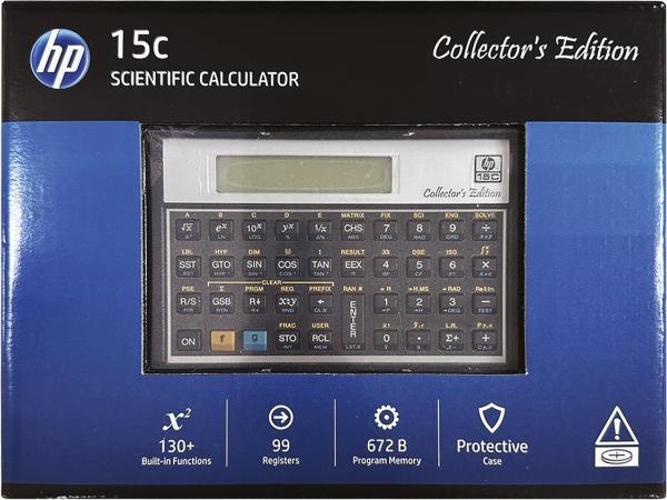 Actual product image HP 15C Collector’s Edition (Batteries)