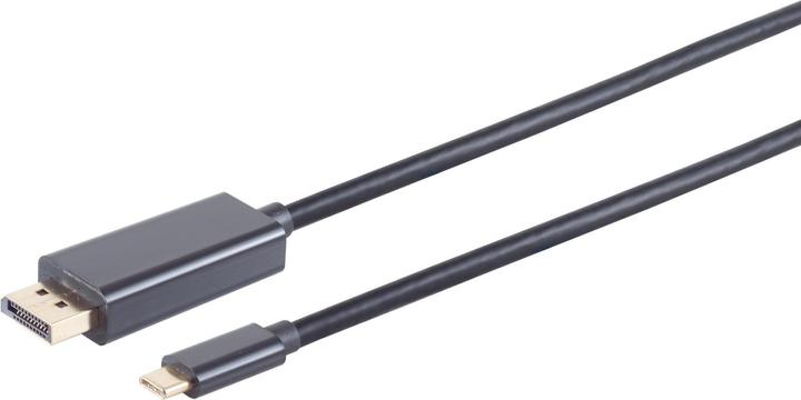 Productafbeelding NoName KAB USB C > Displayport Aansluiting (4K 60Hz) 1,8m zwart (1.80 m, DisplayPort)