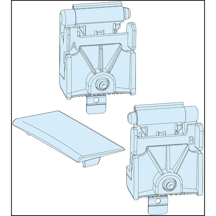 Immagine prodotto Schneider PrismaSeT-P, set di cerniere per pannello frontale LVS08585