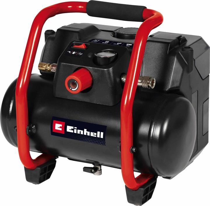Einhell TE-AC 36/150 Li OF-Solo 4020415 compressore a batteria a singolo effetto (8 bar, 6 l)