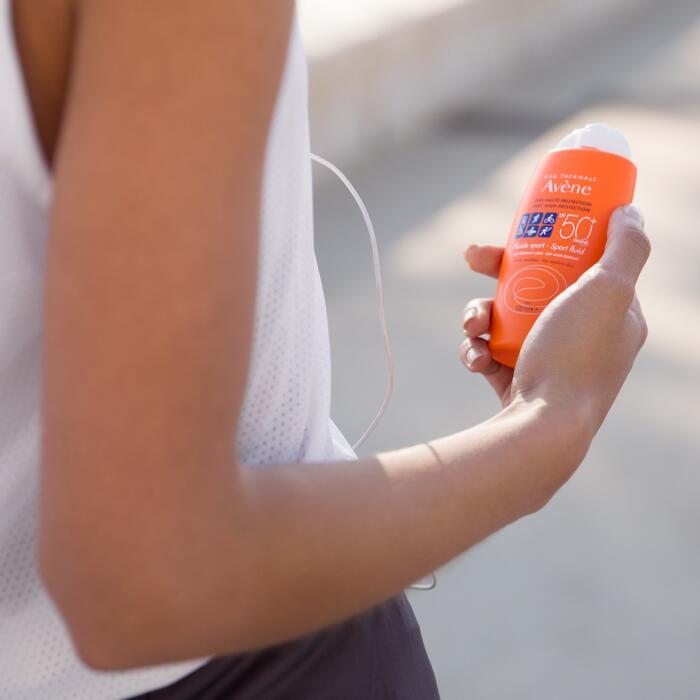 Actual product image Avène Sport Fluid (Suntan cream, SPF 50+, 100 ml, 134 g)