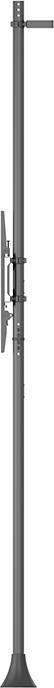 Actual product image Multibrackets Floor wall bracket with dopper tube, VESA 200x