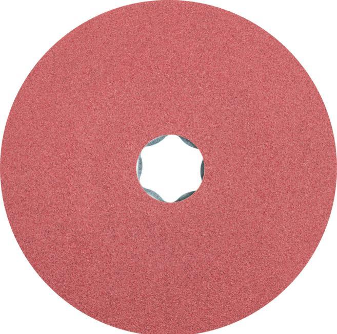 Image du produit Pferd COMBICLICK disque en fibre à grain céramique Ø 115 mm CO120 pour un enlèvement de matière important (120)