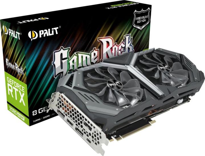 Actual product image Palit GeForce RTX 2080 Super GameRock Premium (8 GB)