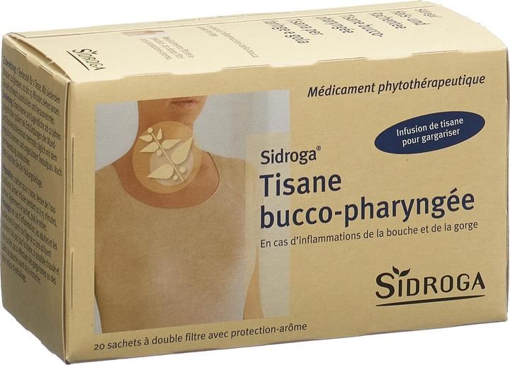 Actual product image Sidroga Throat and pharynx teas (97 g)
