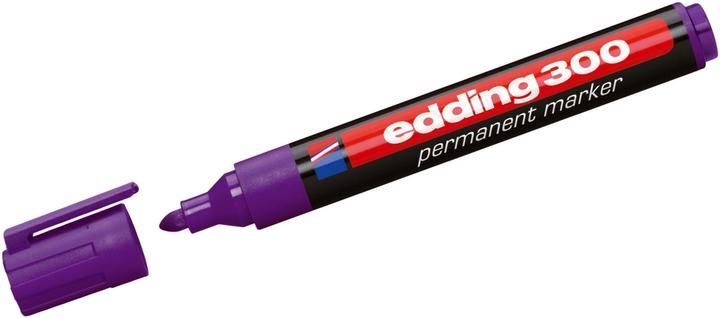Produktbild Edding Permanentmarker 300 violett (Violett, 3 mm, 1 x)