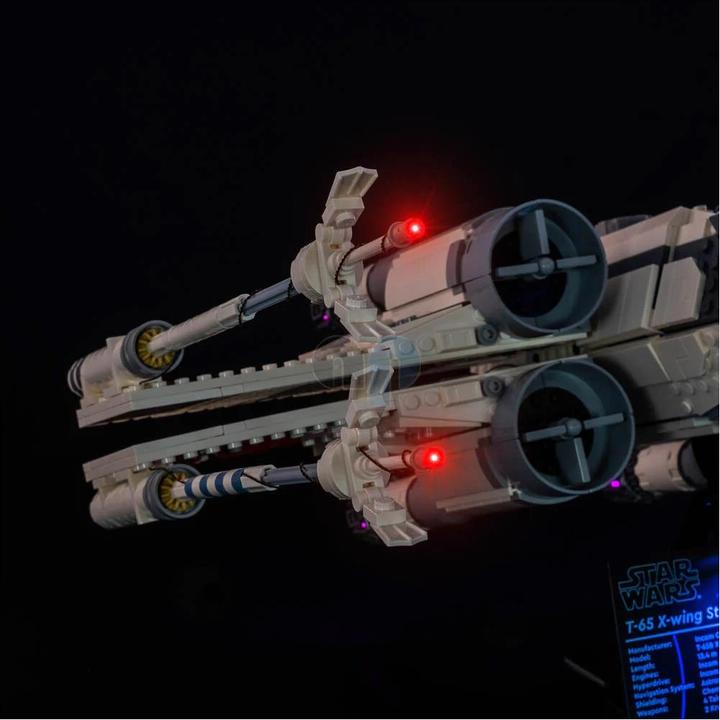 Actual product image Light my bricks LED Light Set for LEGO Star Wars X-Wing Starfighter