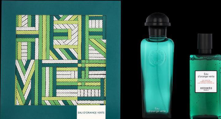 Produktbild Hermès Hermes Paris Eau D'orange Verte EdC 100ml Spray Gel De Baño 80ml (Parfum set)