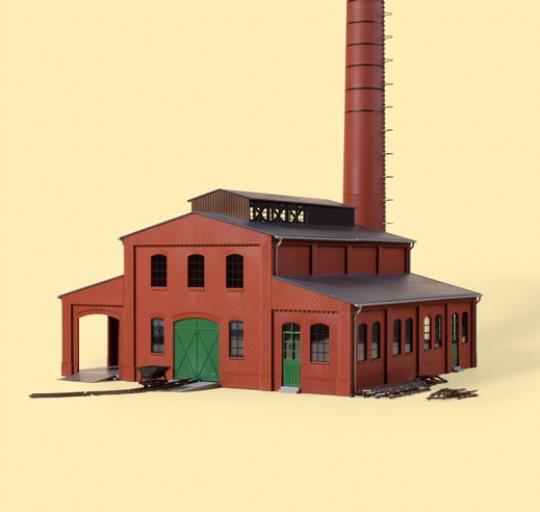 Produktbild Auhagen 11431 H0 Heizhaus mit Schornst