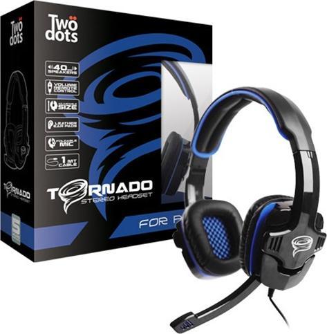 Immagine prodotto Two Dots PS4 Cuffie Wired Tornado