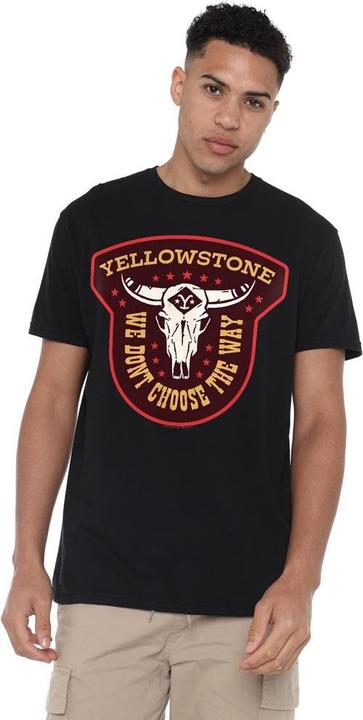 Immagine prodotto Yellowstone We Don't Choose The Way Maglietta Uomo (3XL)