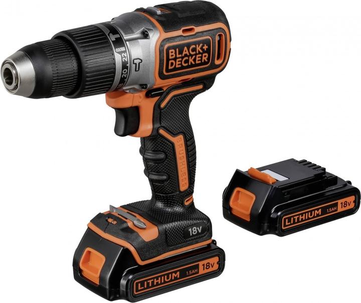 Actual product image Black & Decker BL188KBQW Batterypowered impact wrench (Rechargeable battery operated)