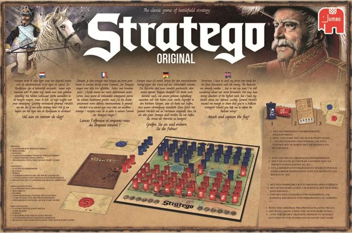 Image du produit Jumbo Stratego Original (Allemand, Anglais, Français)