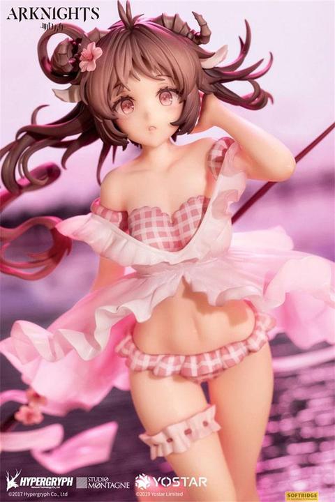 Actual product image Apex Arknights statuette PVC 1/7 Eyjafjalla Summer Flower FA018 23 cm
