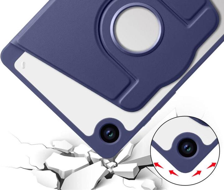 Image du produit Cover-Discount Galaxy Tab A9+ - Étui 360 degrés bleu foncé (Galaxy Tab A9+)