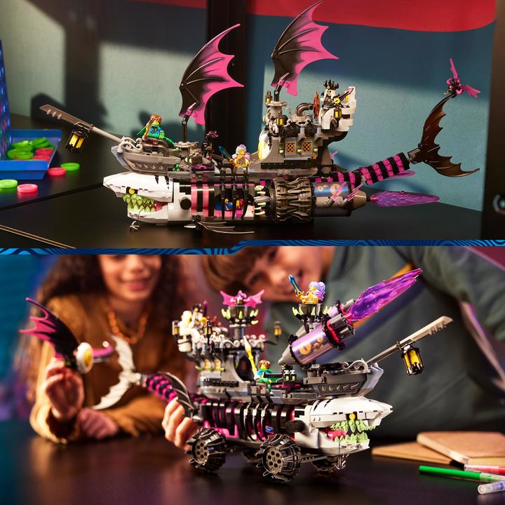 Actual product image LEGO Nightmare Shark Ship (71469, LEGO Dreamzzz)