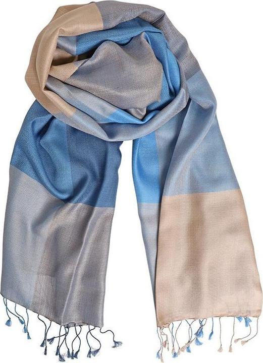 Beige/blu