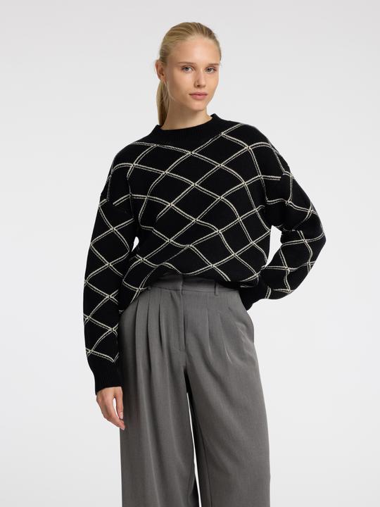 Immagine prodotto Selected Femme Maglia stampata con collo alto (XL)
