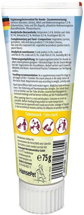 Actual product image Tubidog Cheese cream 75g (Adult, 1 pcs., 75 g)