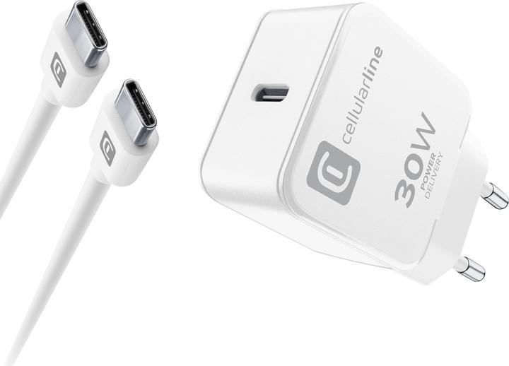 Produktbild Cellularline USB-C Charger kit USB-C 30W (30 W)