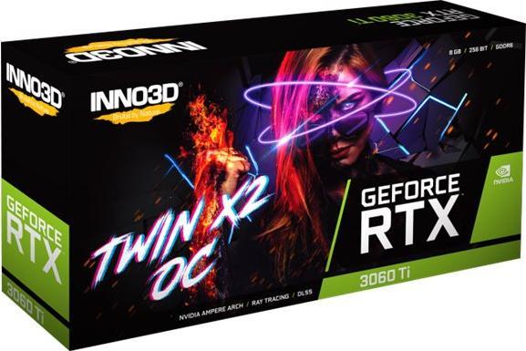 Image du produit Inno3D GeForce RTX 3060 Ti Twin X2 OC (8 Go)