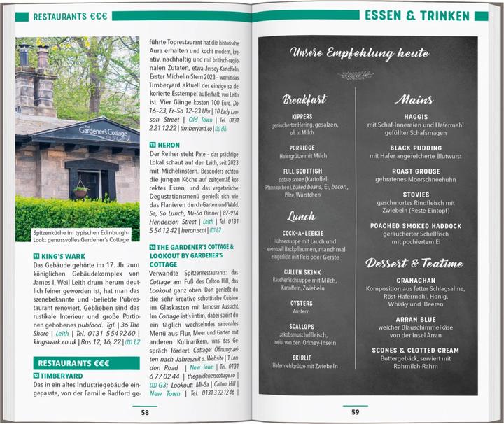 Produktbild Reiseführer Edinburgh (Deutsch, Martin Müller, 2024)