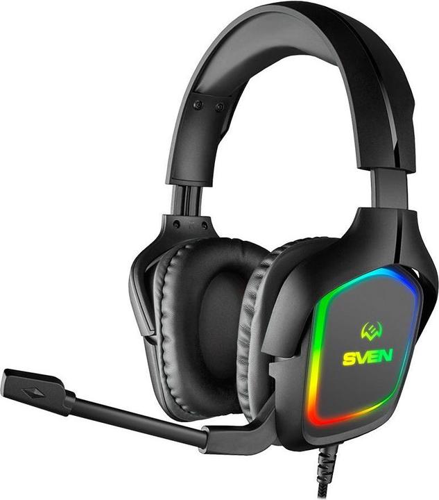 Immagine prodotto Sven Cuffie con microfono Cuffie da gioco con microfono AP-U750MV, nero (USB, RGB)