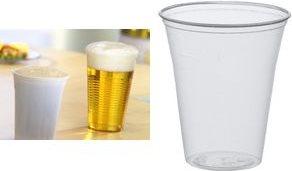 Produktbild Papstar Trinkbecher mit Schaumrand (75 x)