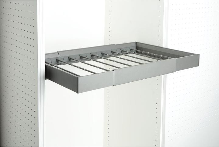 Actual product image Servetto Pull-out frame side rails Papillon anthracite (1 pcs.)